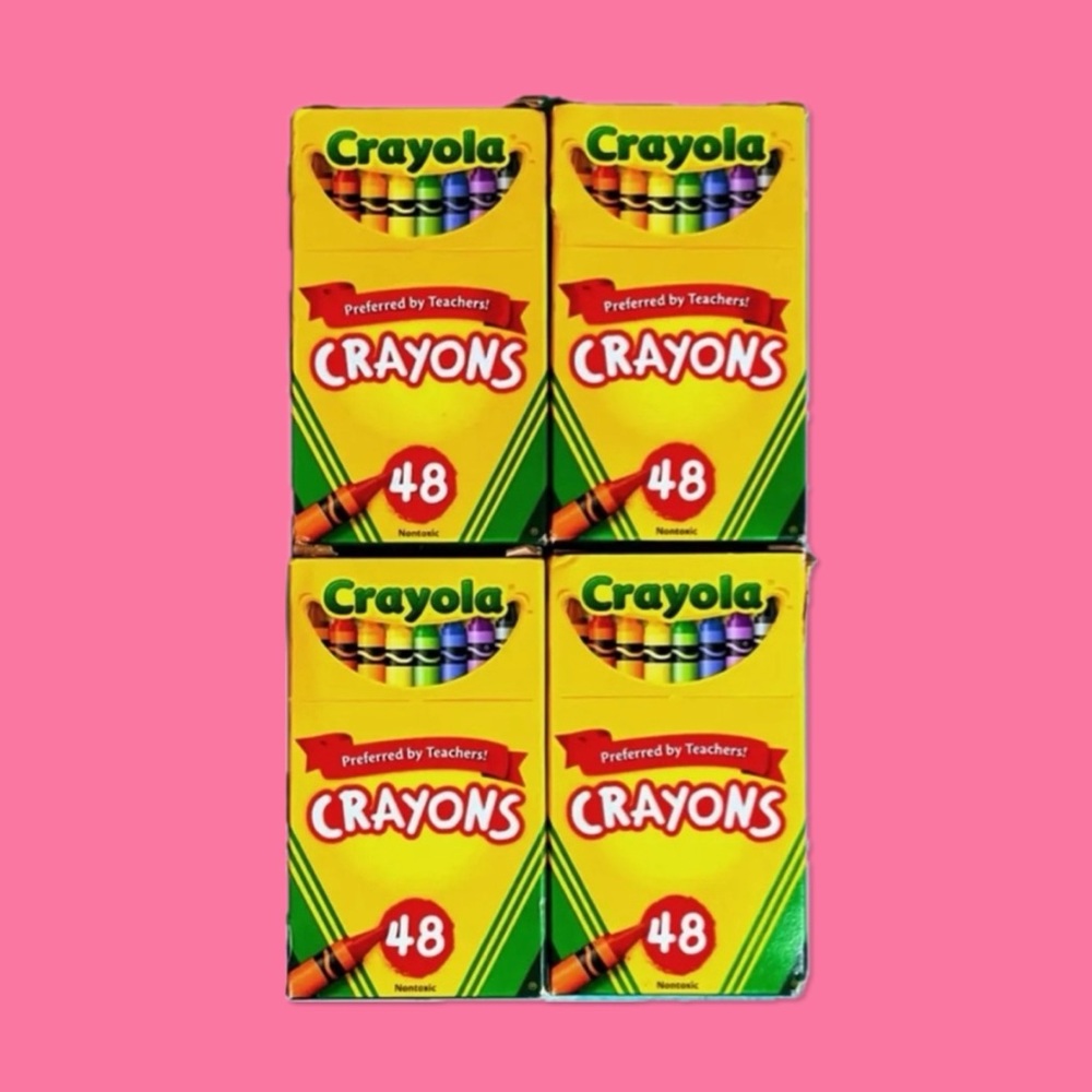 🖍️ 4 Boxes of Crayola Crayons 48 Count Classics 🖍️